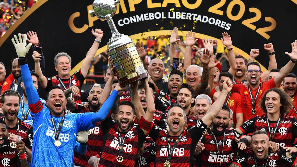Diego und Co. bejubeln mit Flamengo den Titel in der Copa Libertadores