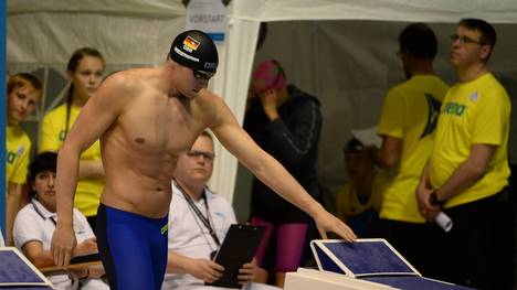 Paul Biedermann schwamm die 200 m Freistil in 1:47,35 Minuten