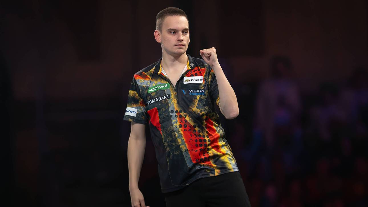 SPORT1 erreicht erstmals über eine Million Zuschauer im Schnitt bei der Darts-WM 2025 – Das Achtelfinale von Ricardo Pietreczko heute live auf SPORT1