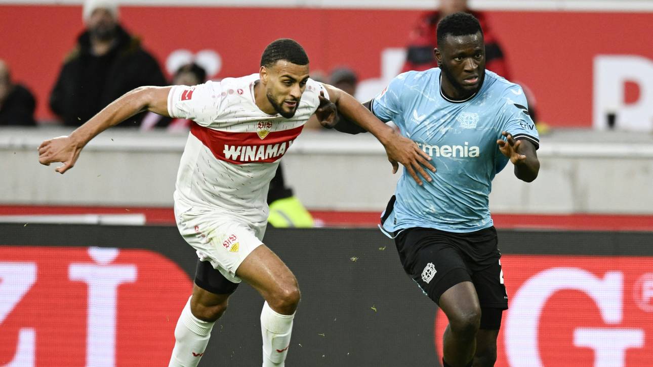 Remis im Spitzenspiel: Bayer-Serie hält auch in Stuttgart