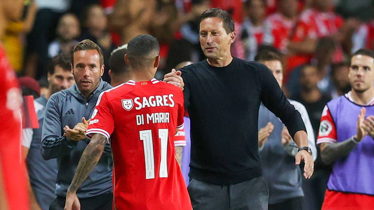 Erfolg für Benfica: Di Maria lässt Schmidt jubeln