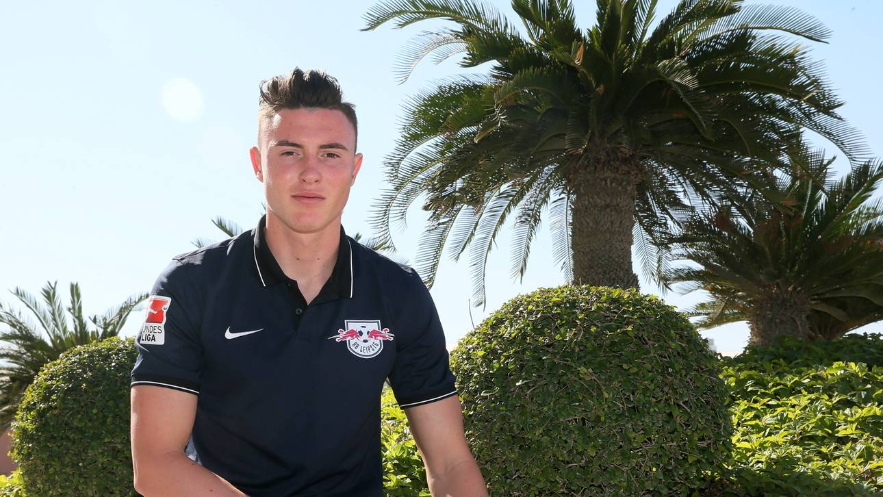 Nils Quaschner trug in Doha bereits das Outfit von RB Leipzig
