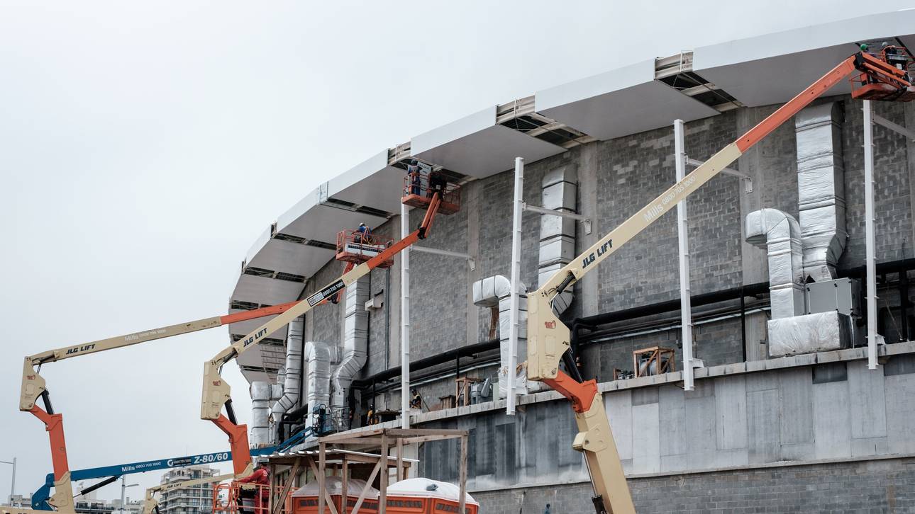 Unfertiges Velodrom in Rio eröffnet