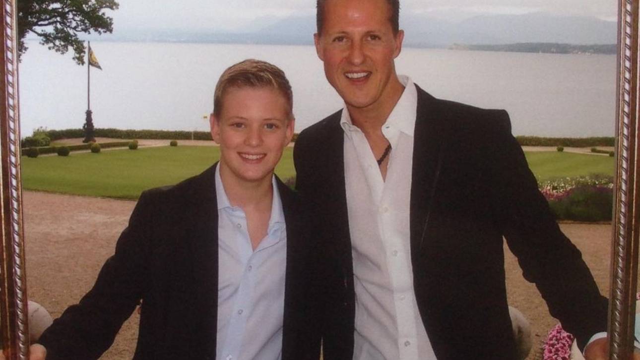 Mick und Gina gratulieren Schumi