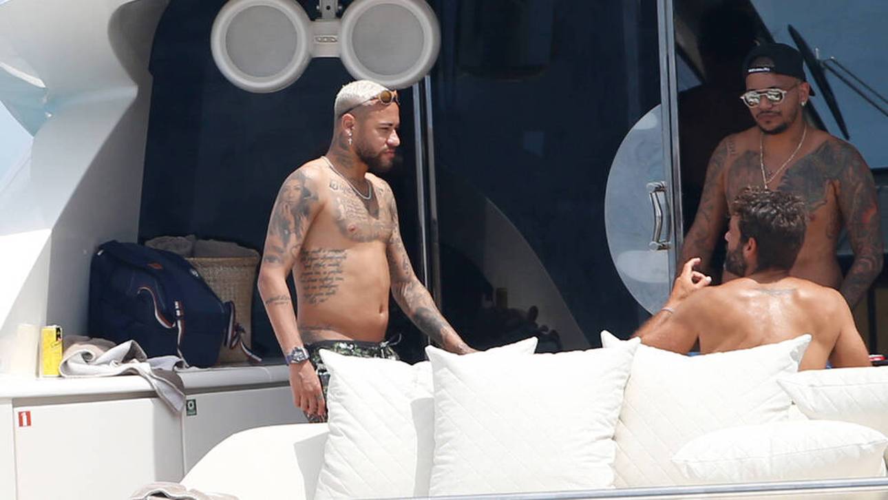 Erstaunliche Urlaubs-Bilder von Neymar