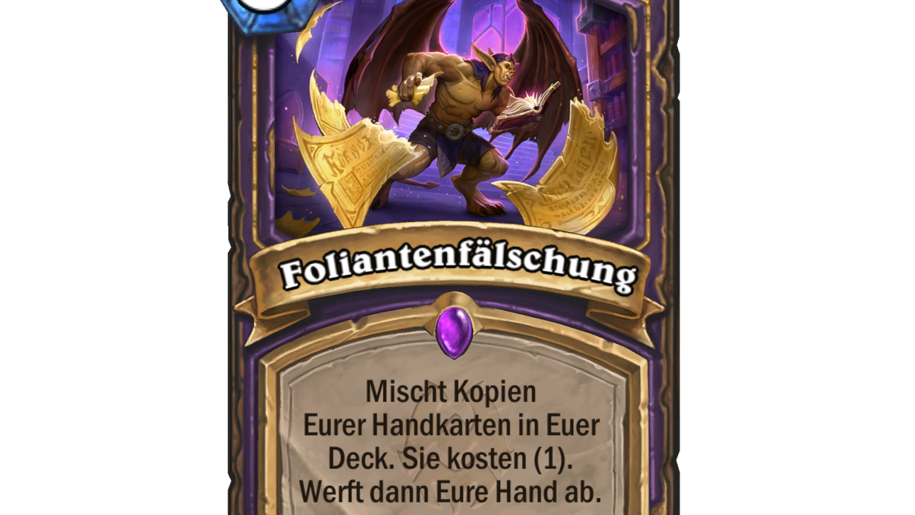Die Foliantenfälschung