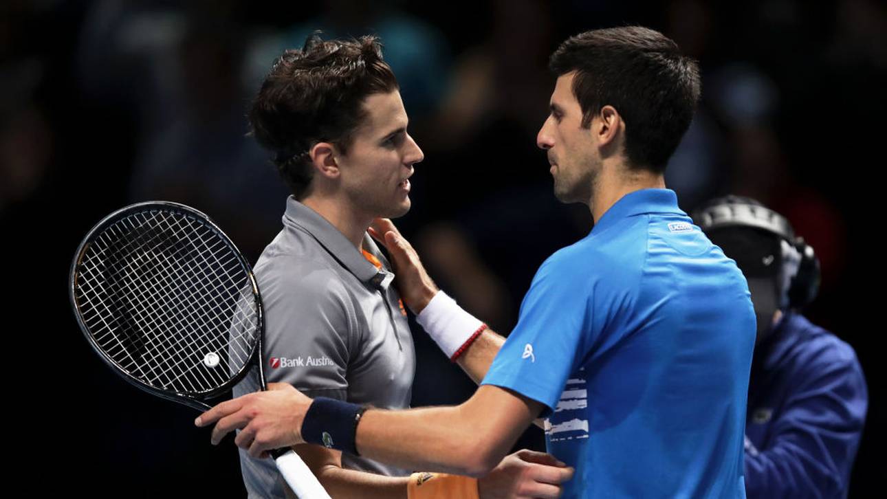 Melbourne: Thiem fordert Djokovic