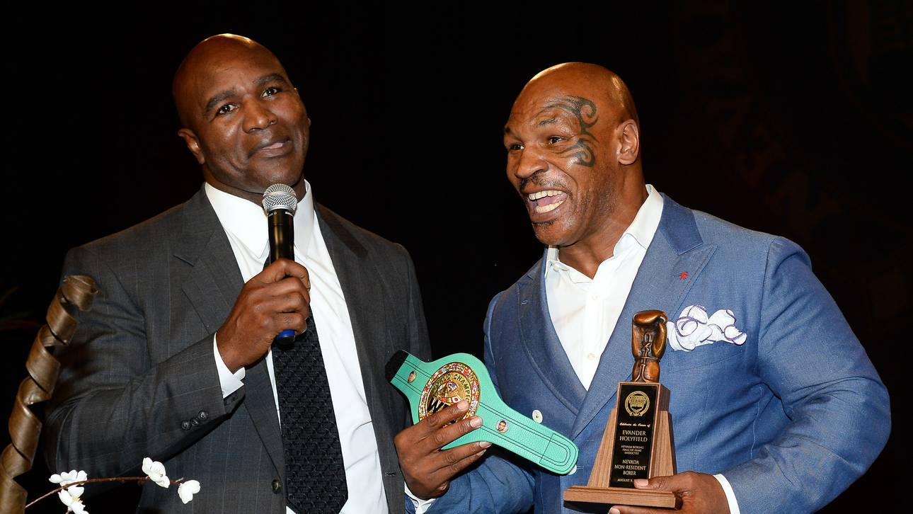 Evander Holyfield und Mike Tyson wurden nach dem Eklat Freunde