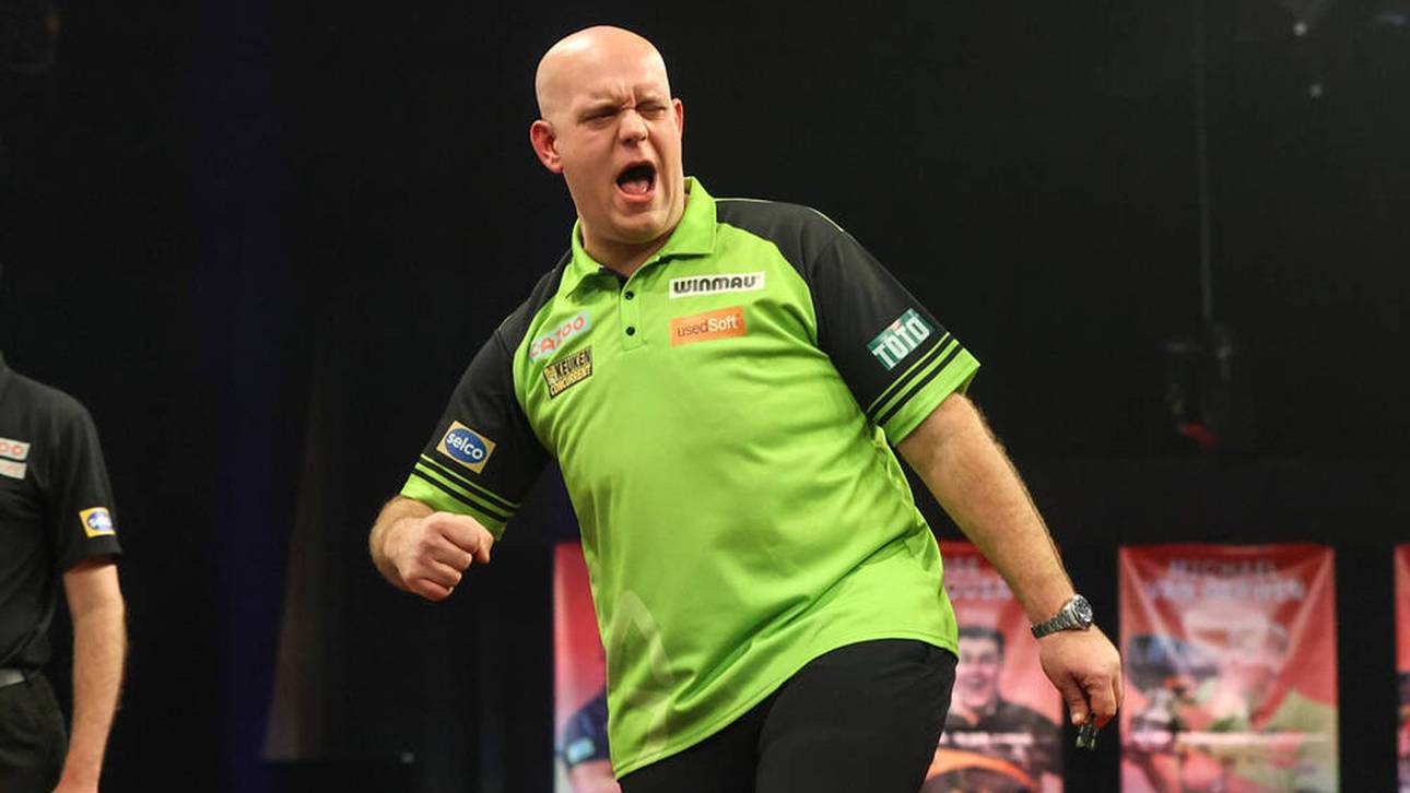 MvG stürmt mit 9-Darter zum Titel