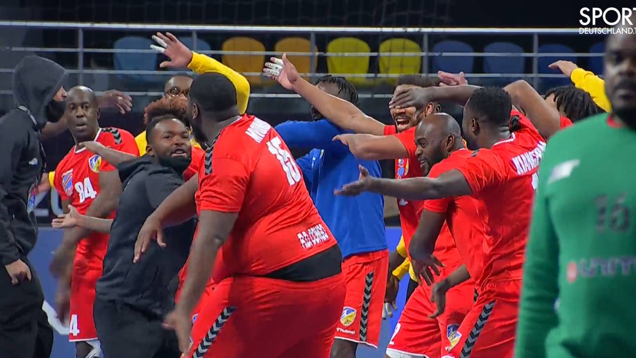 Große Freude bei den Kongolesen