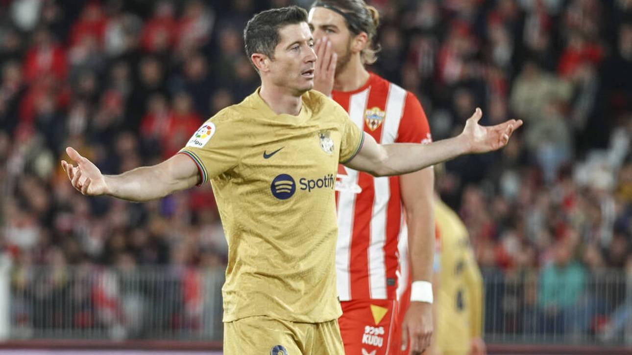 Lewandowski-Schock bei Barca