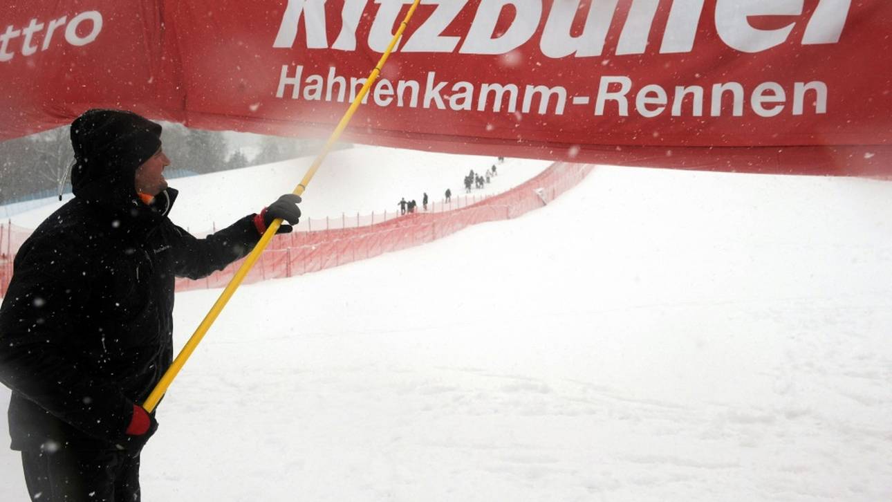 Wieder Wetter-Kapriolen: Streif wird verkürzt