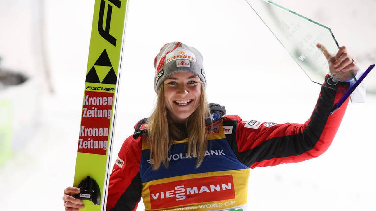 Holländerin dominiert Skispringen