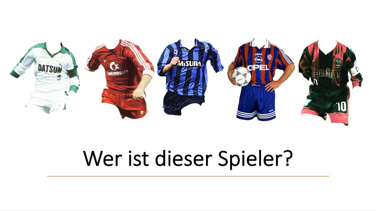 Trikot-Bingo: Wer ist dieser Spieler?