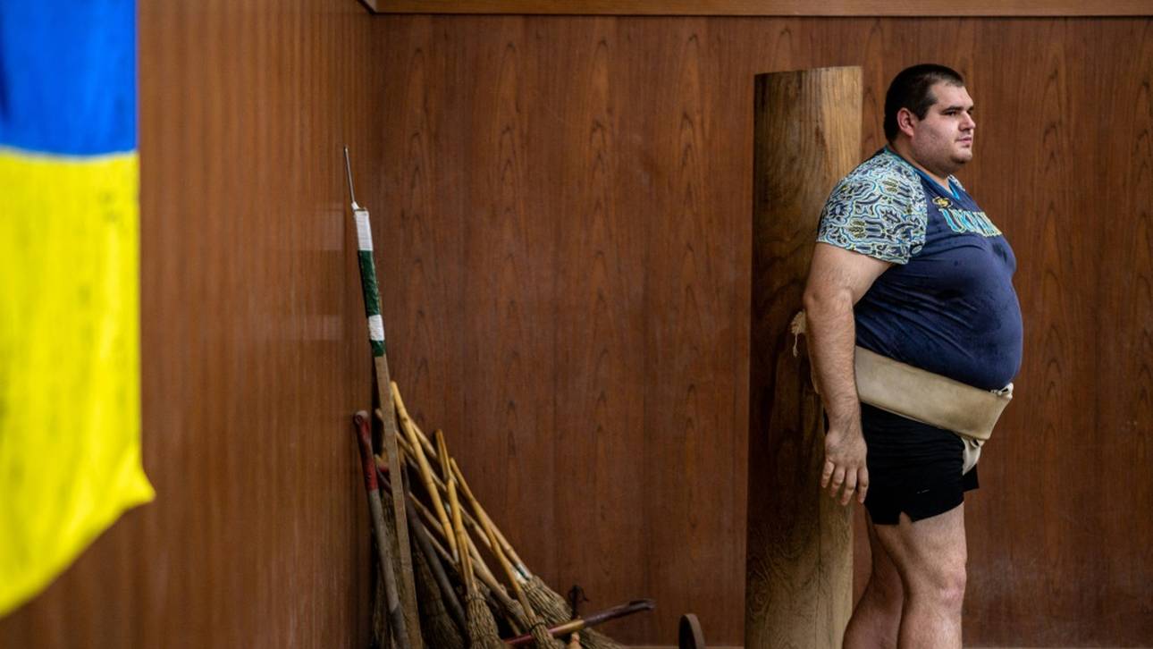 Ukrainische Sumo-Ringer bei den World Games