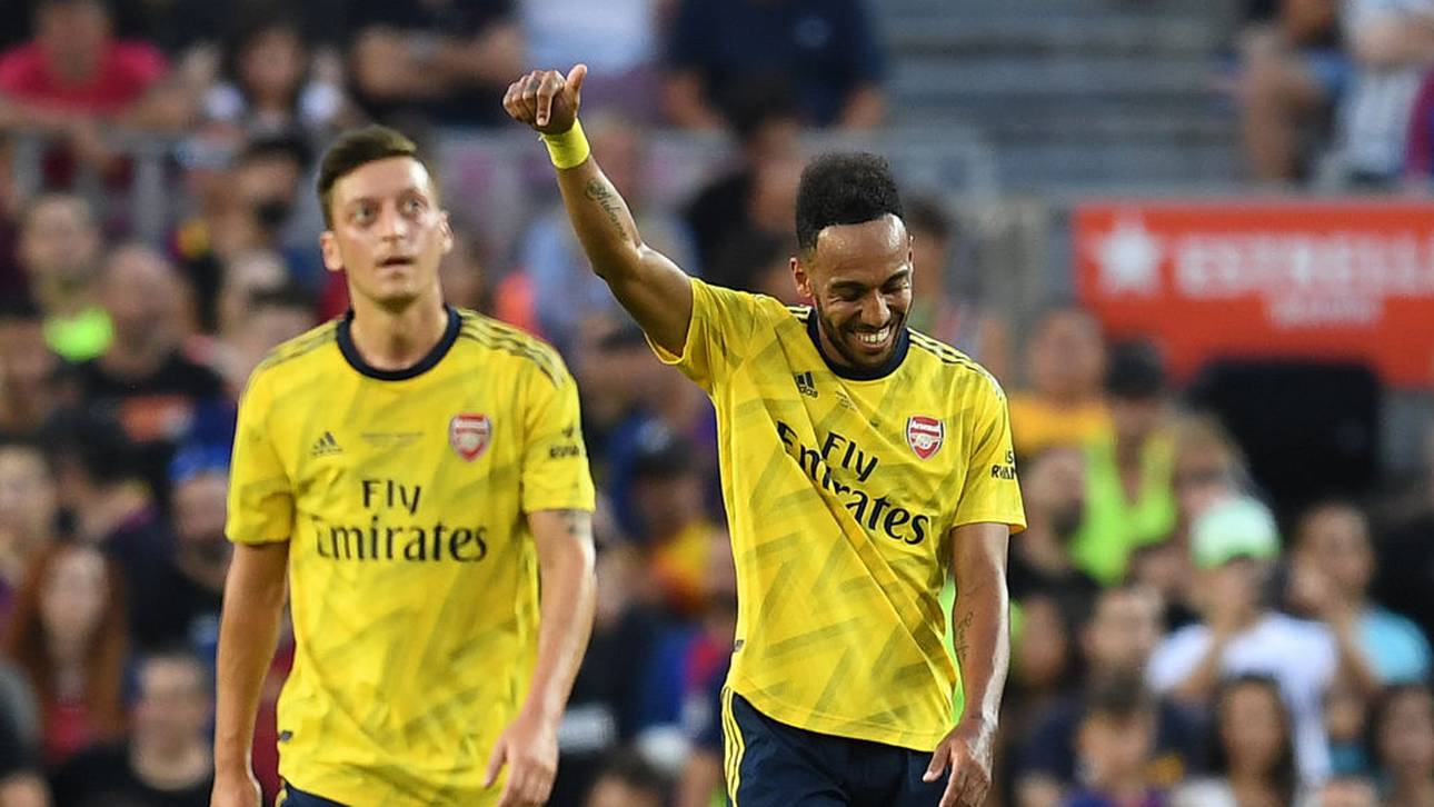 Aubameyang entthront Özil wohl