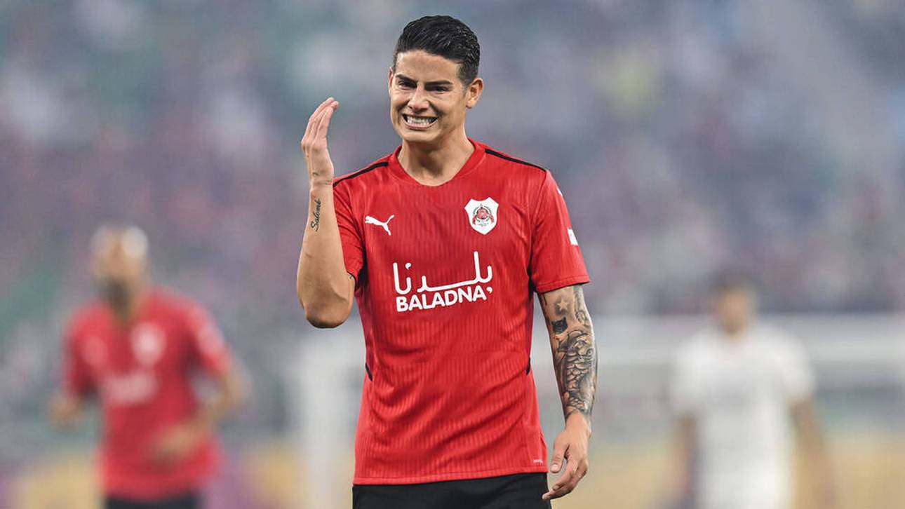 James flippt aus! Bizarrer Platzverweis in Katar