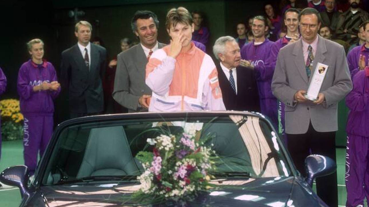 Anke Huber gewann 1991 als Teenagerin einen Porsche in Filderstadt