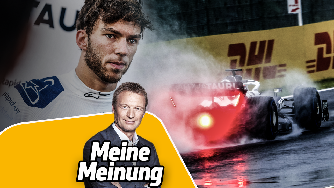 Traktor neben Gasly: gruselig!
