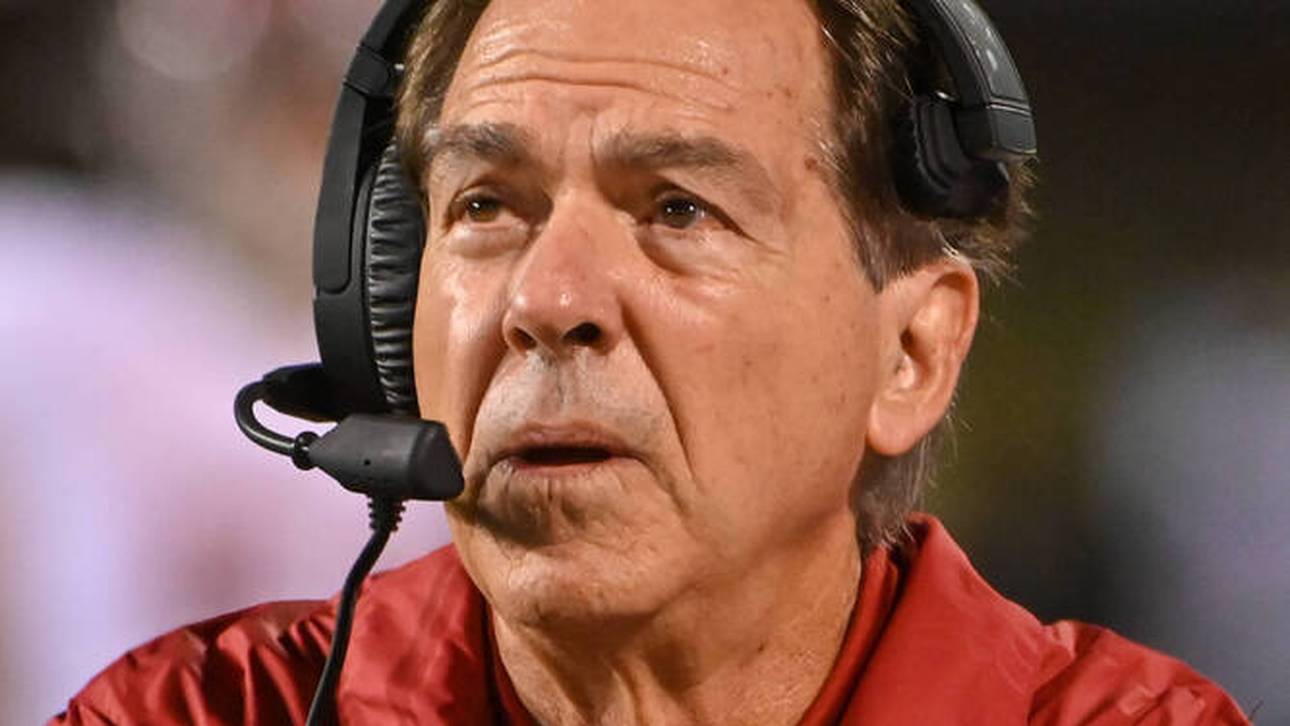 Nick Saban gehört zu den besten College-Coachs in den USA
