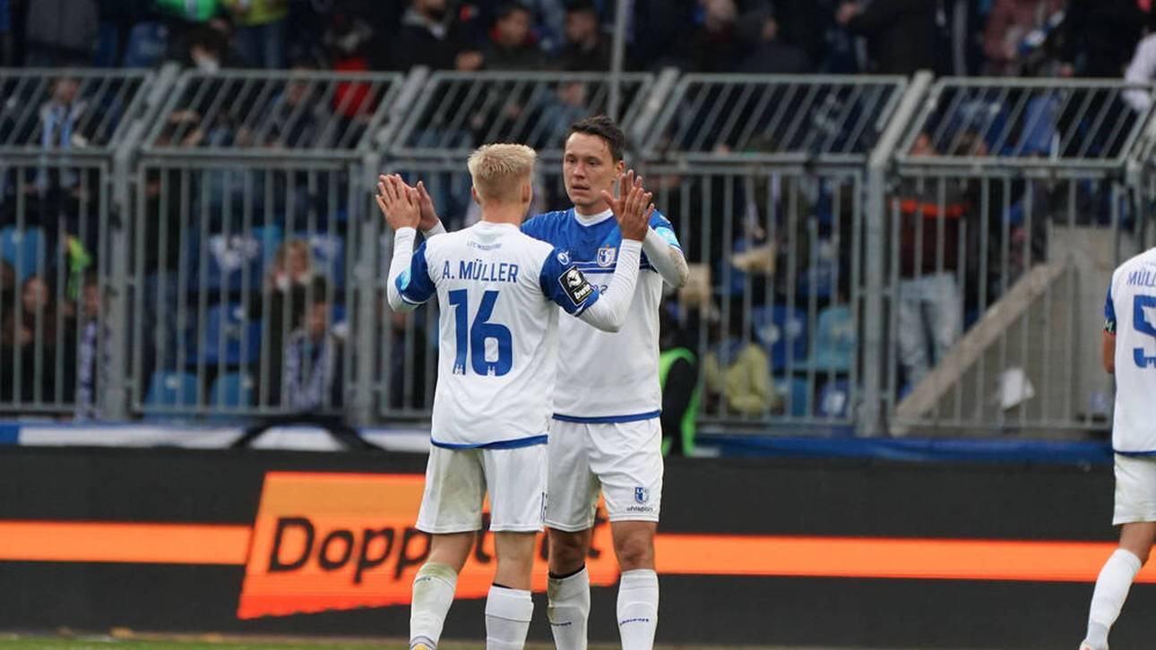 Schützenhilfe von 1860: Magdeburg zieht davon