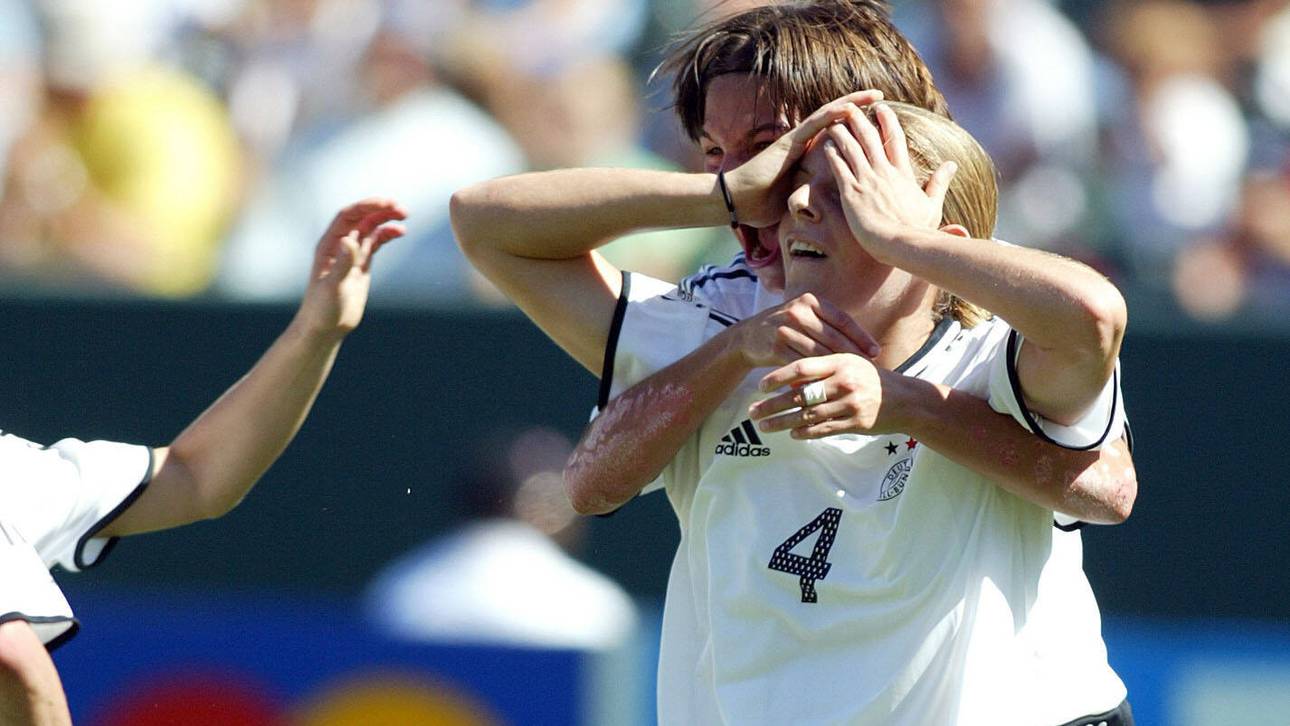 Nia Künzer erzielte 2003 das Golden Goal für Deutschland
