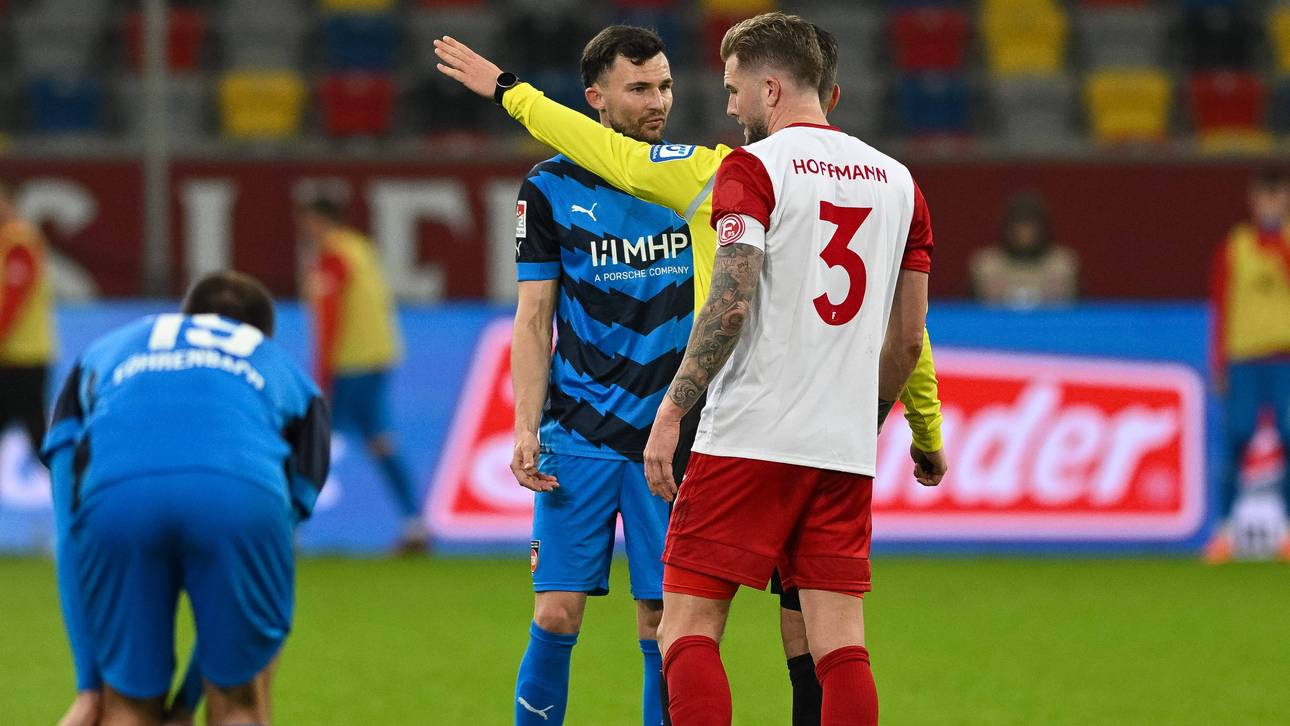 Rot-Ärger bei Zweitliga-Topspiel