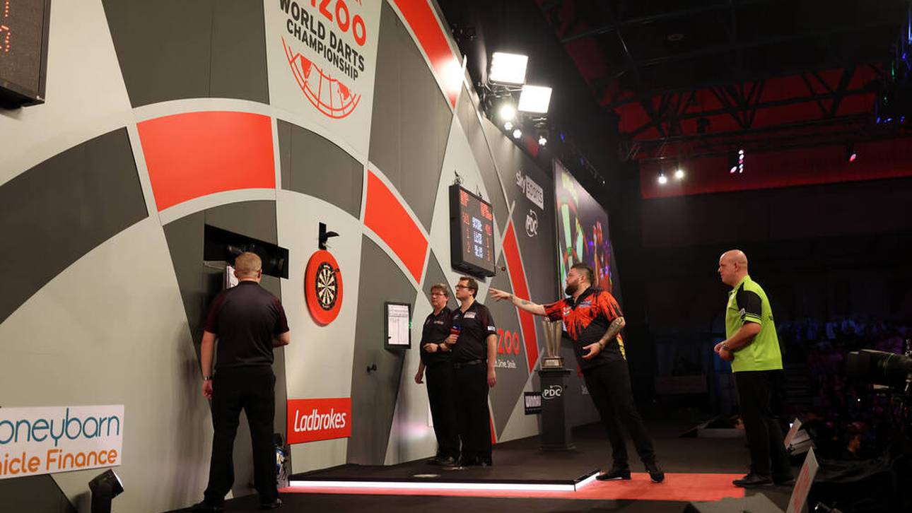 180er-Irrsinn: Rekorde der Darts-WM