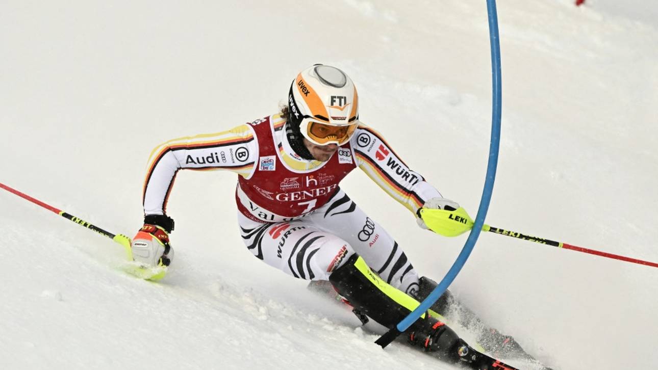 Slalom: Straßer fährt Anspruch hinterher