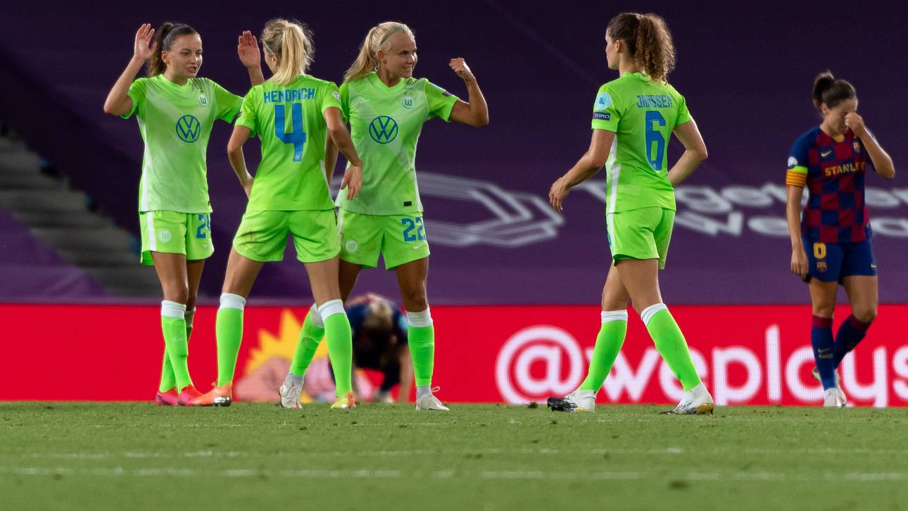 Mehr als eine Millionen Zuschauer sehen auf SPORT1 in der Spitze den Halbfinal-Sieg des VfL Wolfsburg gegen den FC Barcelona in der UEFA Women’s Champions League
