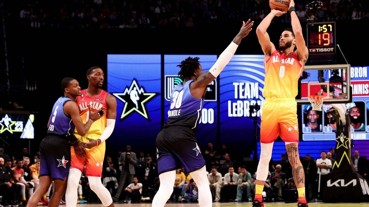 NBA-Allstar-Game: Tatum führt Team Giannis zum Sieg