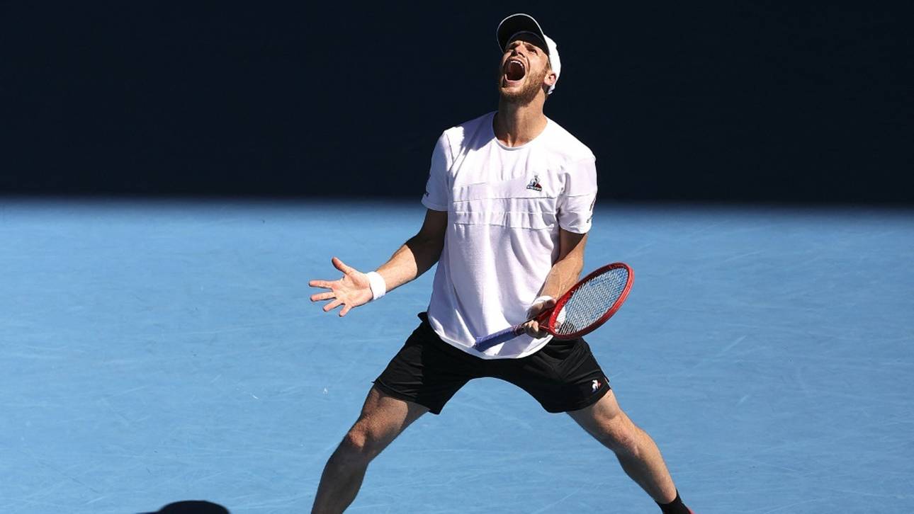 Hanfmann im Viertelfinale von Kitzbühel
