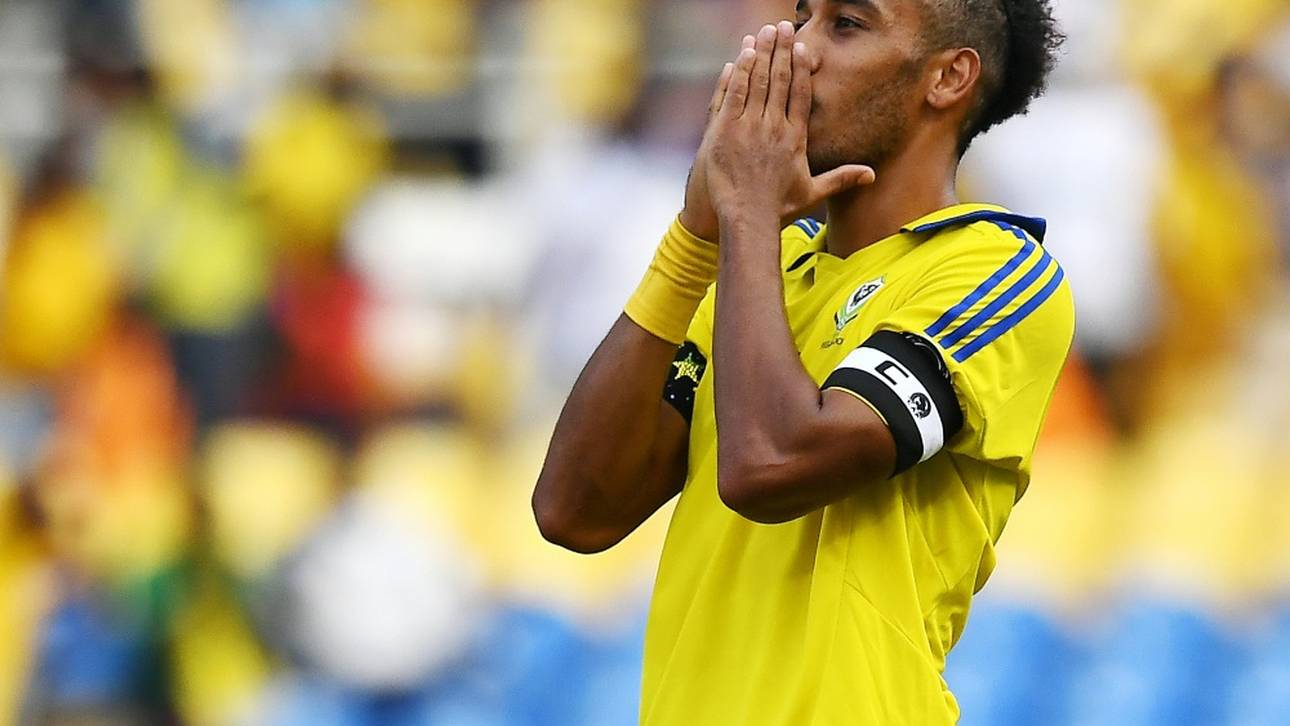 Aubameyang verlässt Afrika-Cup