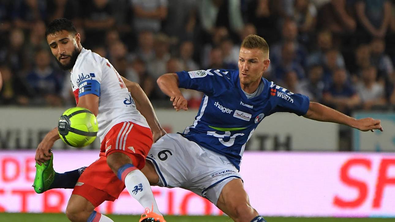 Jérémy Grimm (r.) spielt wie Dimitri Liénard bereits seit Drittliga-Zeiten für Racing Straßburg