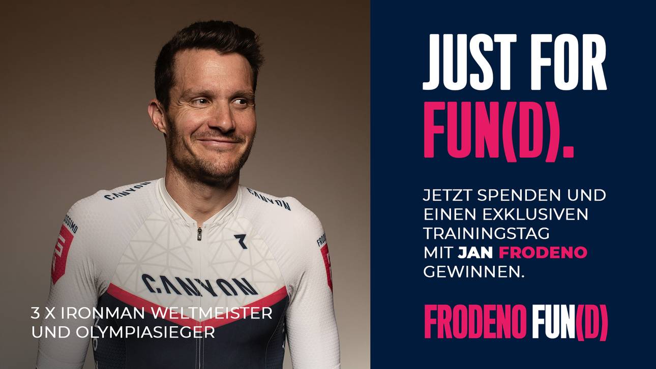 An den Frodeno Fund spenden und eine exklusive Reise für 2 Personen nach Girona zum Triathlon Weltstar Jan Frodeno gewinnen!