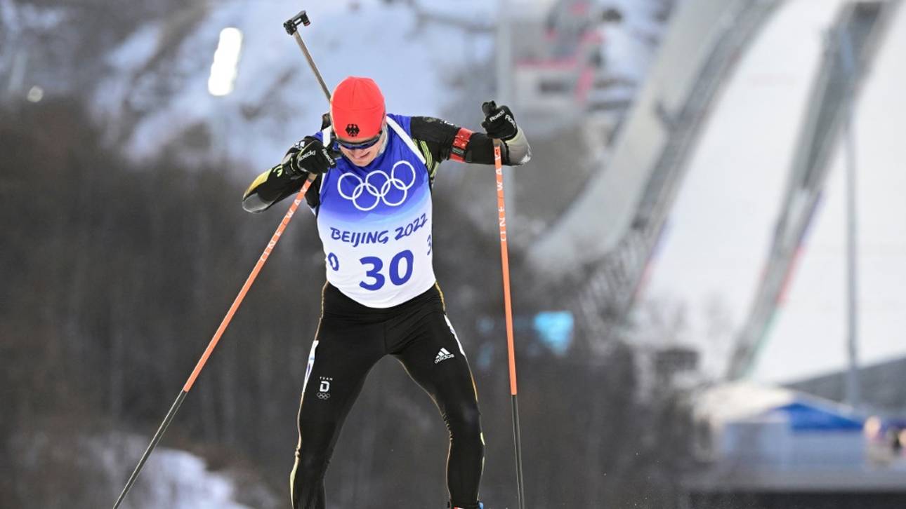 Deutsche Biathleten laufen hinterher