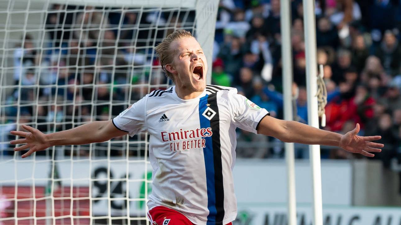 90.+6! Pohjanpalo rettet HSV Punkt
