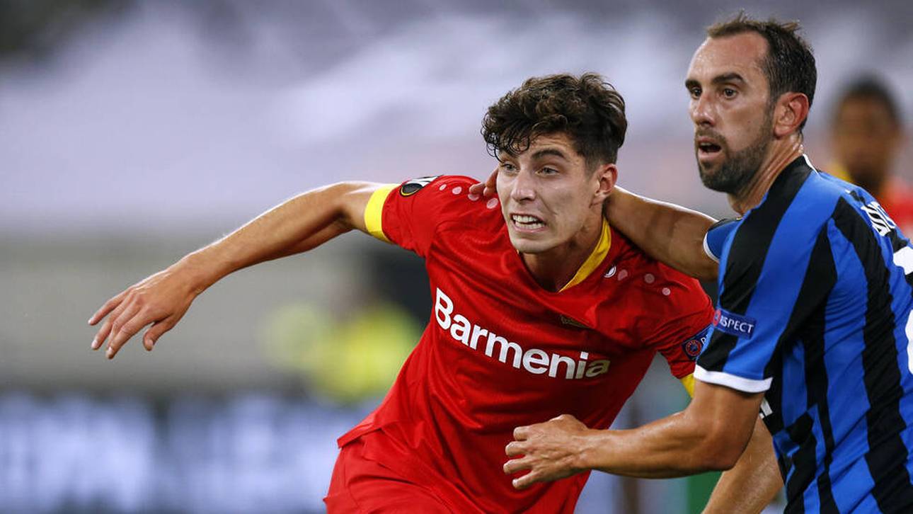 Kai Havertz (l.) spielte über zehn Jahre bei Bayer Leverkusen