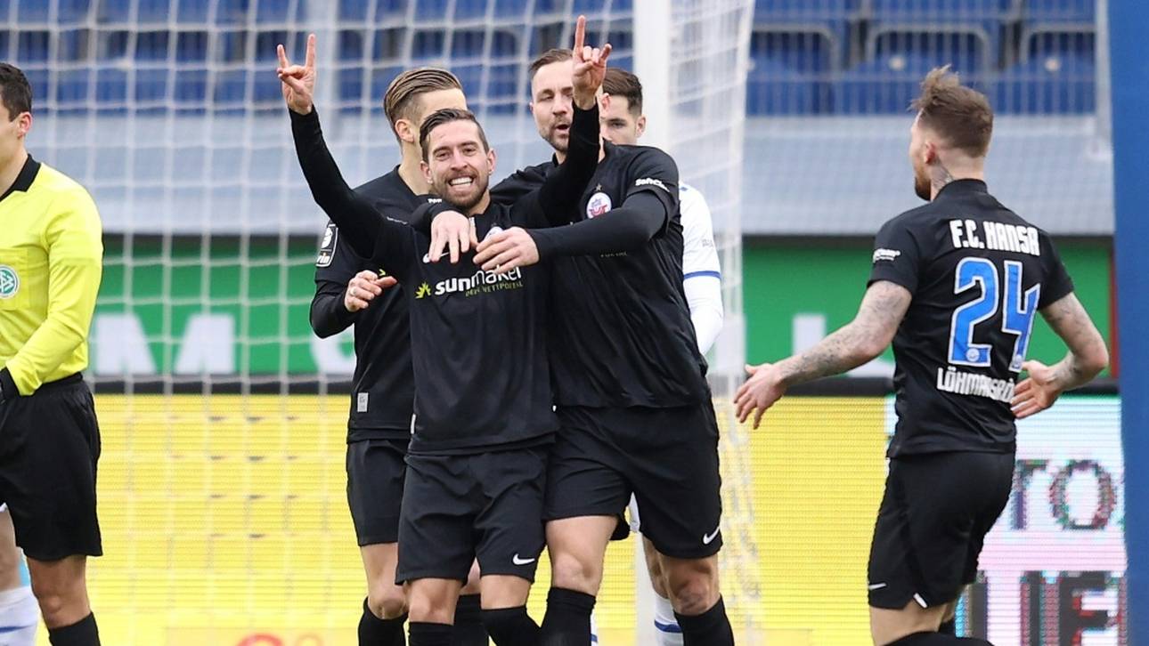 Rostock klettert auf Aufstiegsplatz