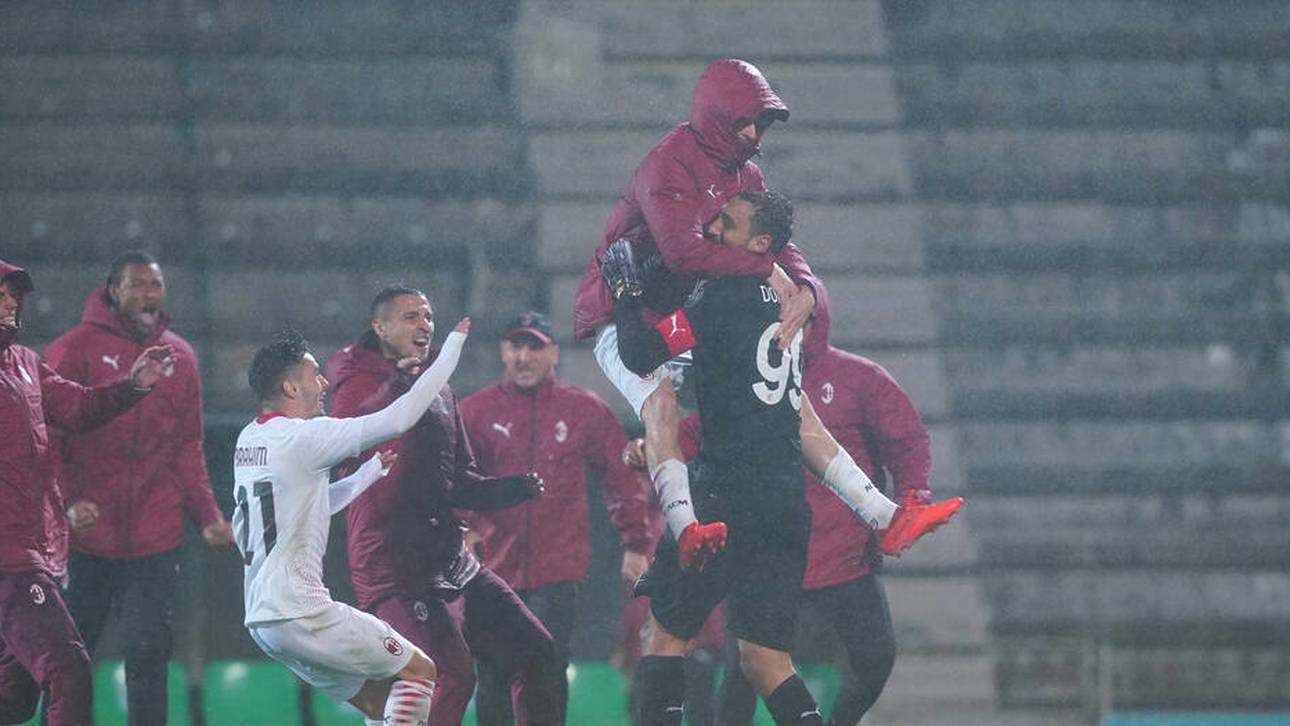 Irres Elferschießen rettet Milan