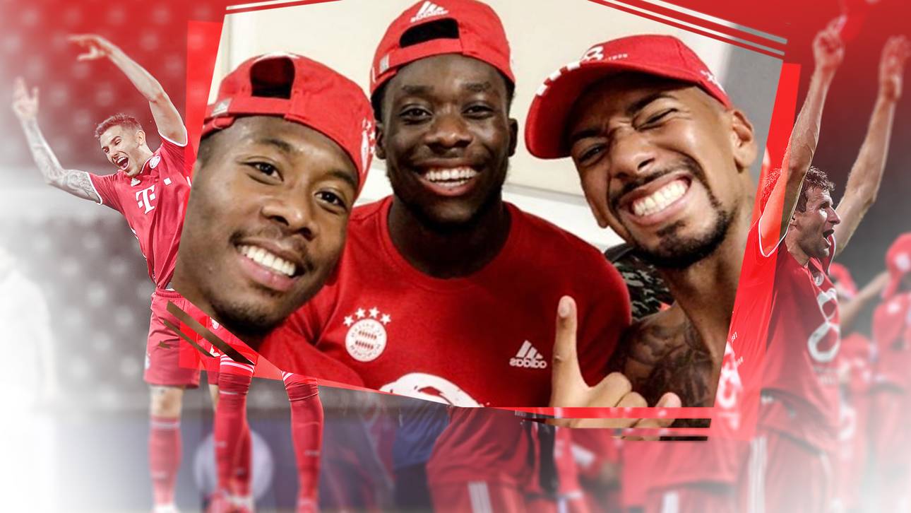 So lief Bayerns Meister-Party