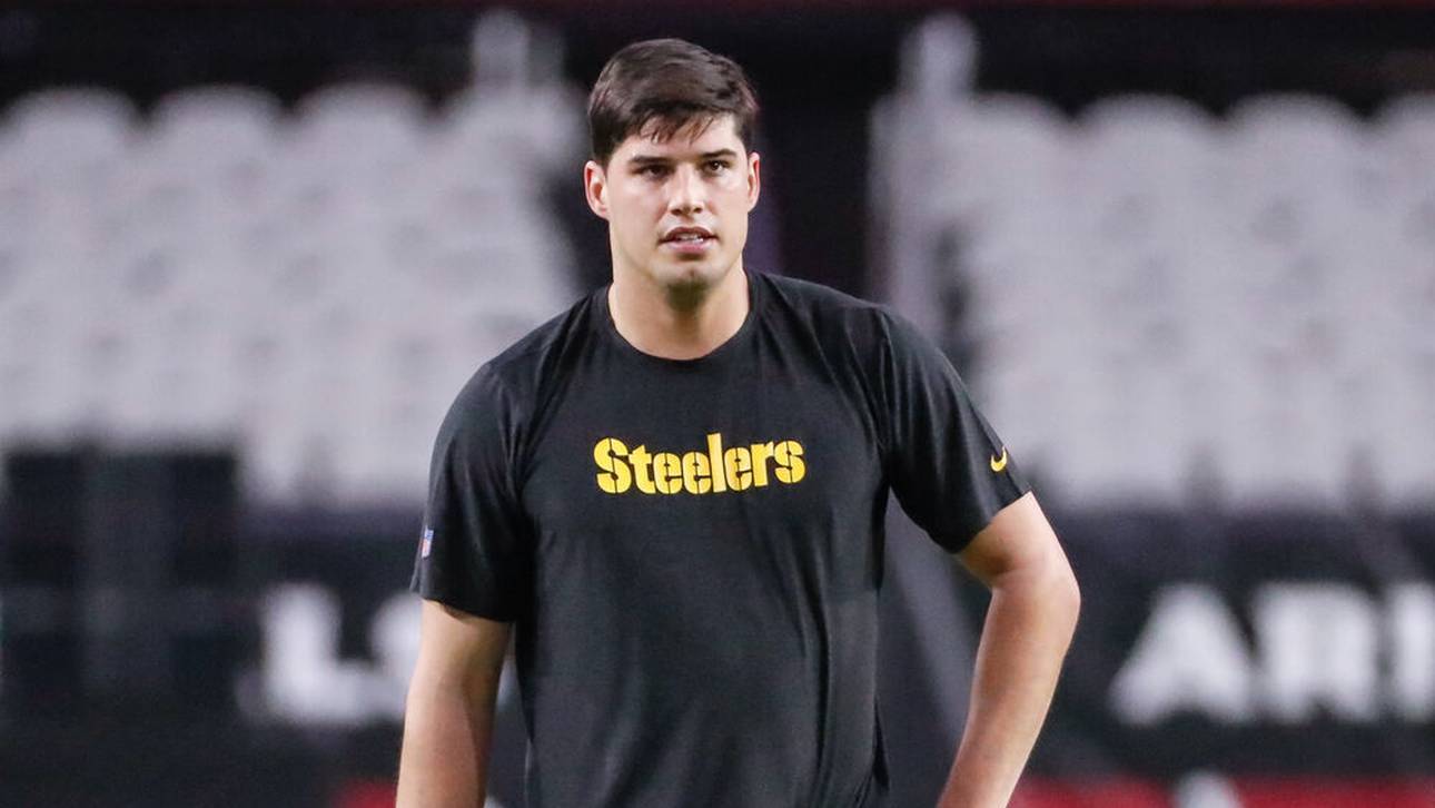 Mason Rudolph ist Quarterback bei den Pittsburgh Steelers in der NFL