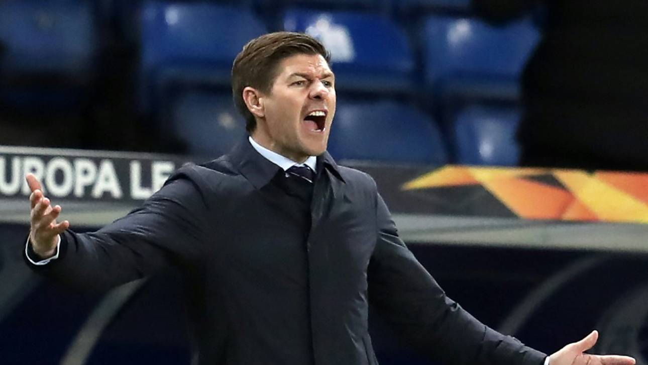 Europa League: Rangers-Trainer Gerrard erhebt Rassismus-Vorwürfe