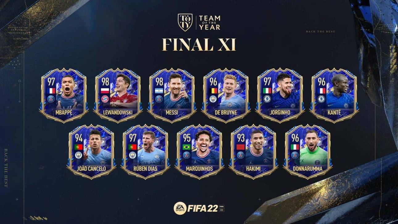 Der beste TOTY-Spieler in FIFA 22