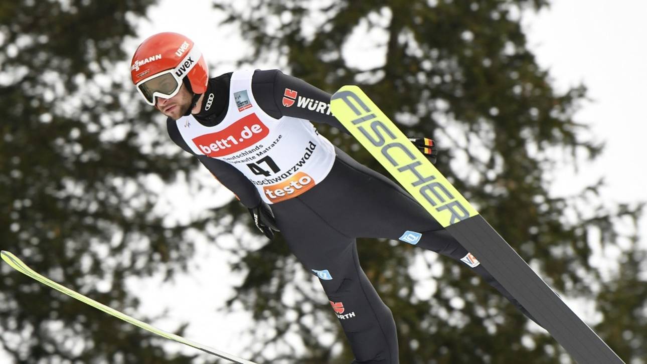 Markus Eisenbichler überzeugte bei den Springen in Titisee-Neustadt 