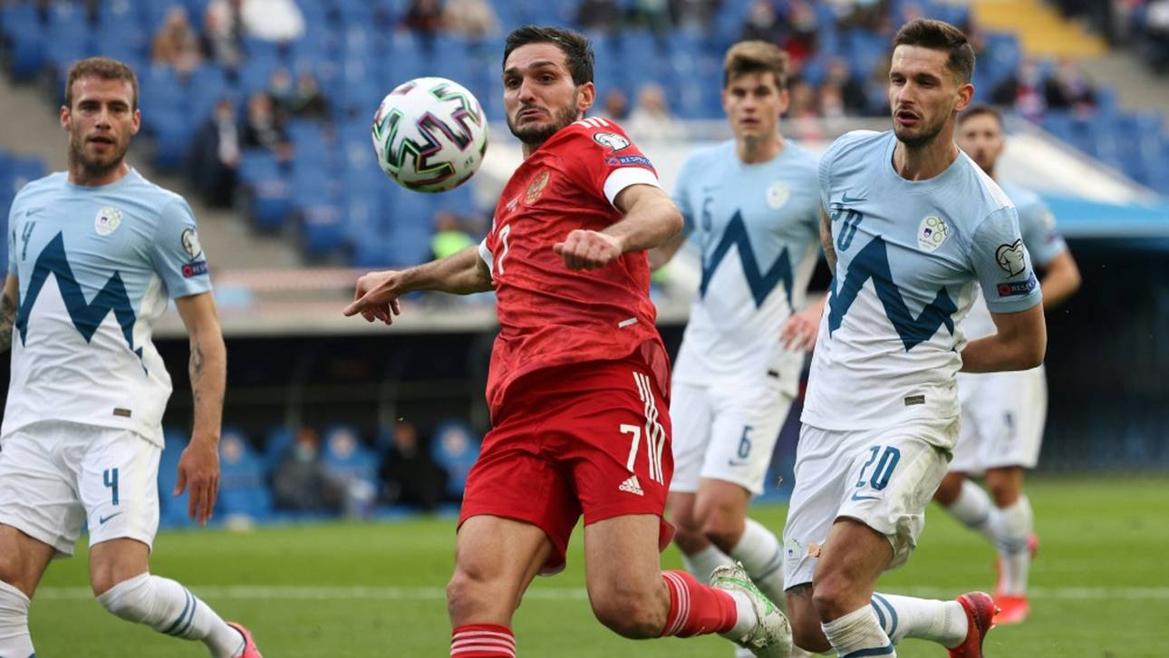 Russland bezwingt Slowenien