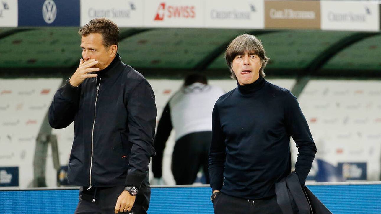 Oliver Bierhoff (l.) und Joachim Löw gehören zu den wichtigsten Persönlichkeiten in Fußball-Deutschland