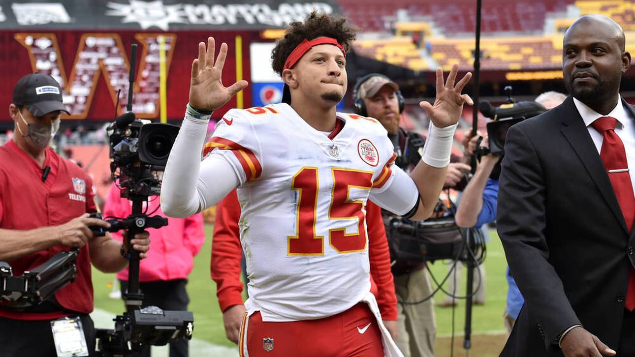 Übler Kopftreffer! So geht es Mahomes