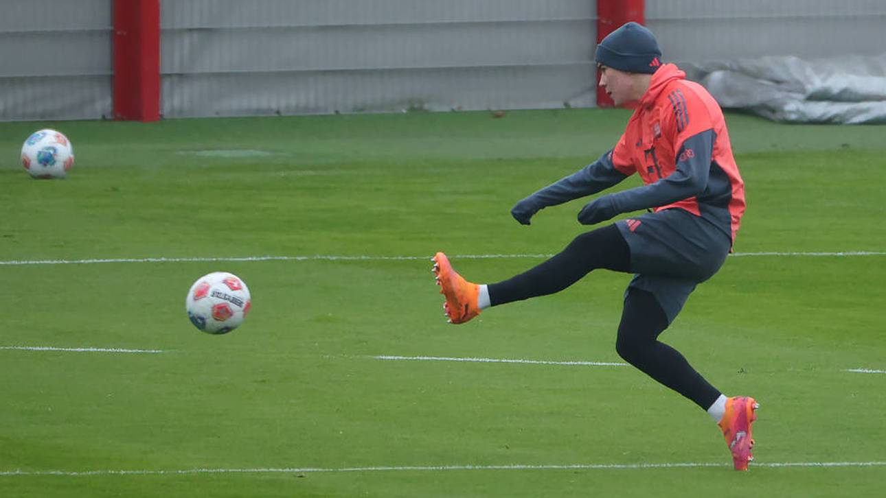Felipe Chávez im Bayern-Training