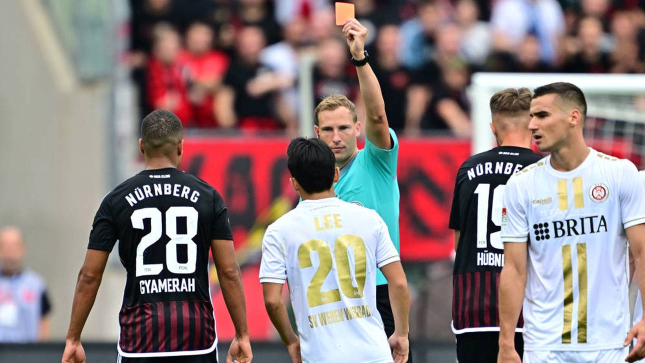 Drei Platzverweise bei Club-Zittersieg